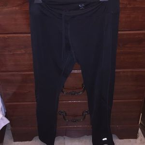 Slim black champion yoga pants.